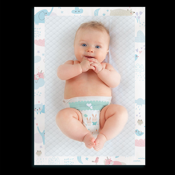 زیرانداز تعویض نوزاد مای بیبی مدل Cottony Care